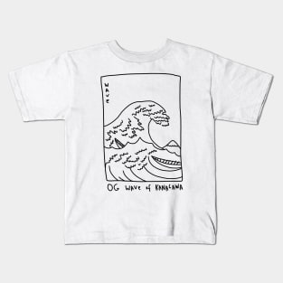 Magnum Opus Great Wave.PNG Kids T-Shirt